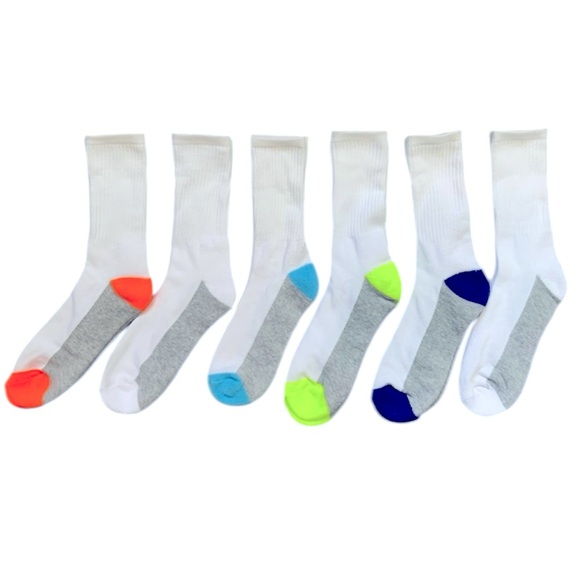 George Cotton Athletic Socks (6 pairs) - Picture 1 of 4